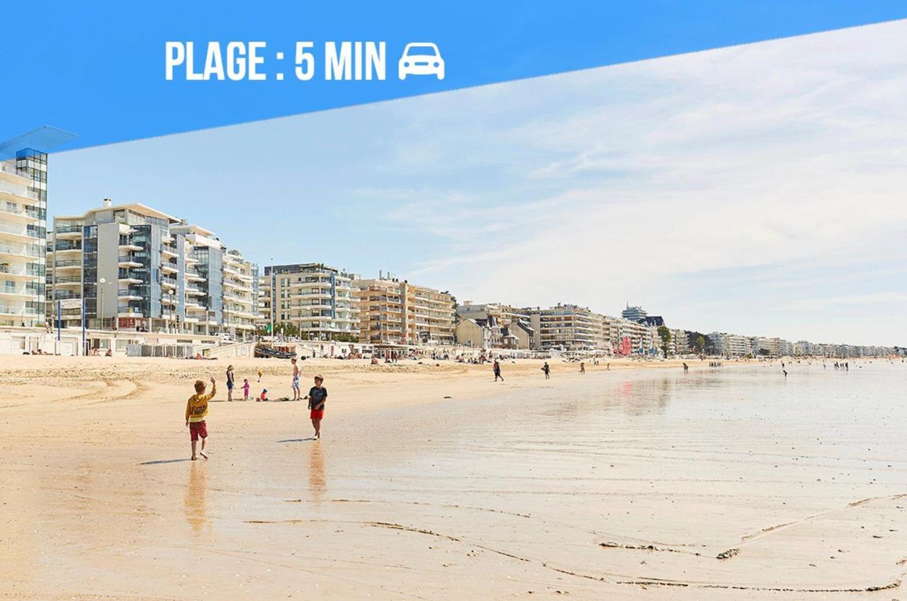 Appartement La Baule Pornichet Terrasse - Cuisine - Calme - Wifi - Parking Gratuit 외부 사진