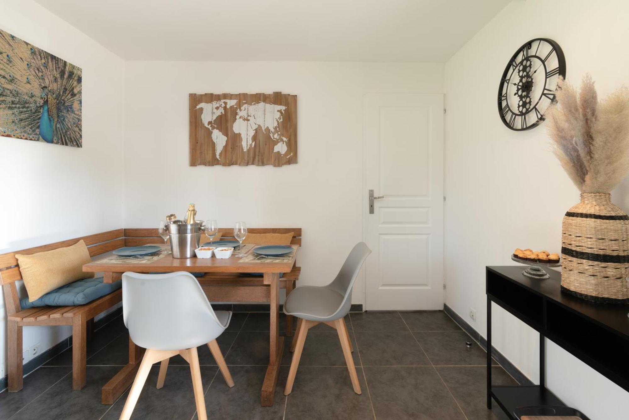 Appartement La Baule Pornichet Terrasse - Cuisine - Calme - Wifi - Parking Gratuit 외부 사진